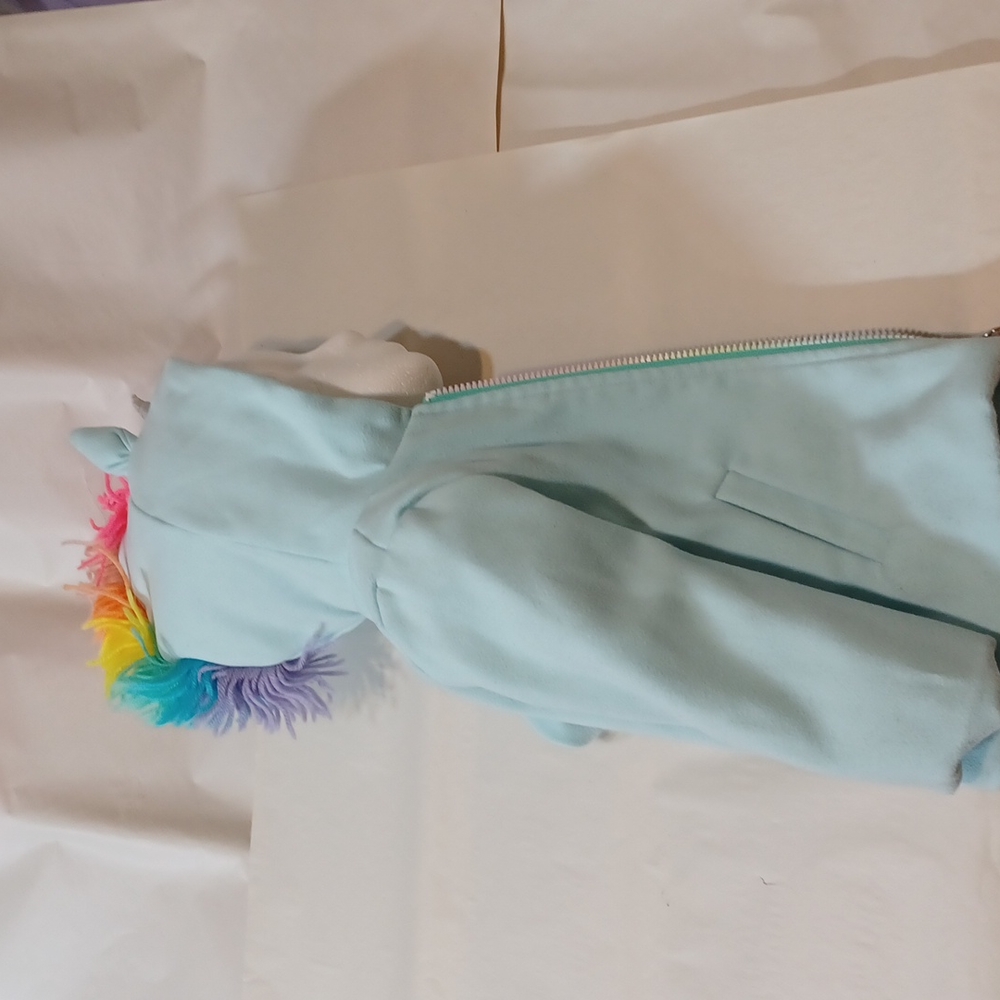 Cat & Jack Unicorn Rainbow Jacket Size 18 mos